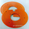 Bord Bakelite Laminate Phenolic Orange a phróiseáil